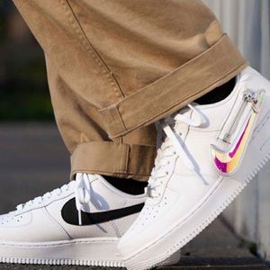 The Nike Air Force 1 '07 Premium Zip Swoosh
